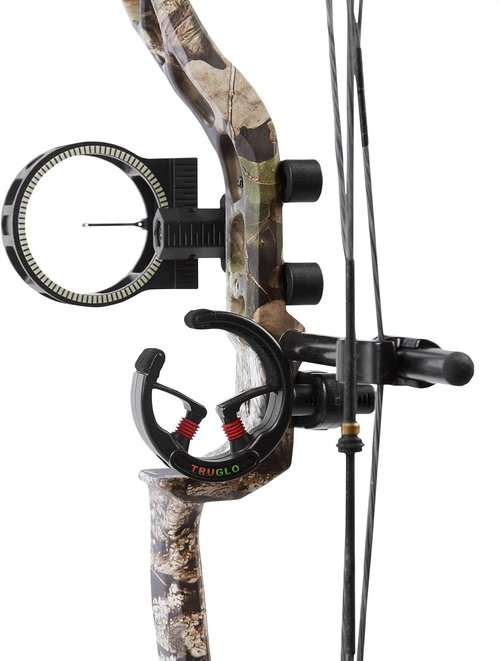 DIAMOND ARCHERY Youth Atomic Bow - Fully Adjustable Equipped Durable Compound Bow | 6-29 LBS Draw Weight | 12"-24" Draw Length | 191 FPS