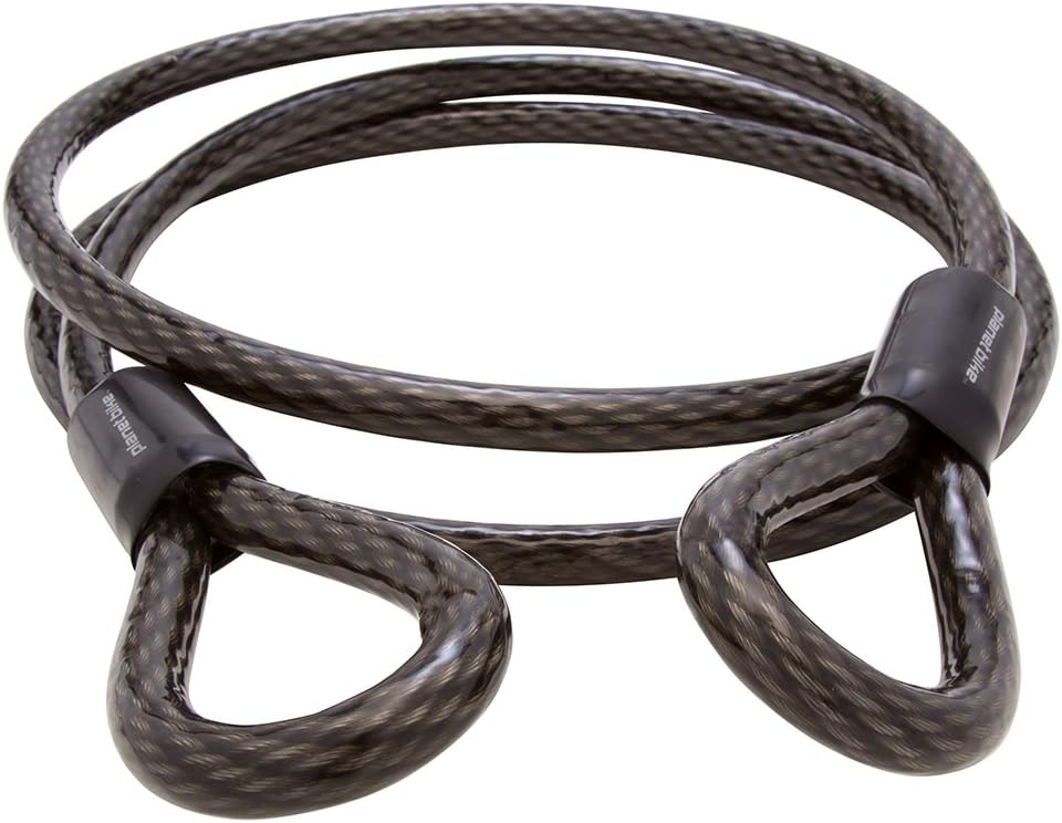 Planet Bike Double Ended Cable Bicycle Car Rack Cable (15 mm x 8 ft),Black
