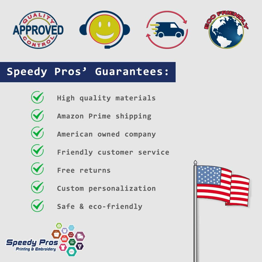 Speedy Pros Reflective Beanie for Men & Women Volunteer Firefighter Embroidery 1 Size