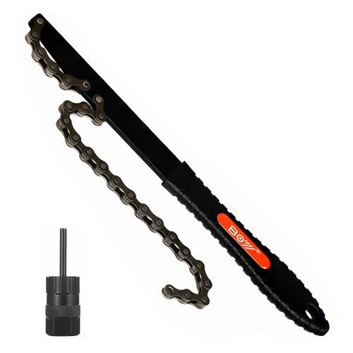 Motroce Bike Chain Tools Kit, Cassette Removal Tool Bicycle Sprocket Removel Tool for 7-12 Speed Chains with Guide Pin, MT-ZXC-190
