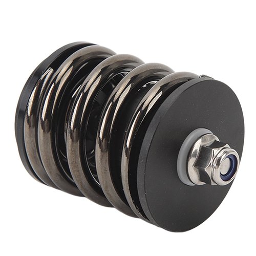 RiToEasysports Folding Rear Shock Absorber, Steel Engineering Plastics Processing Suspension Shock Spring Absorber for Brompton (Noun)