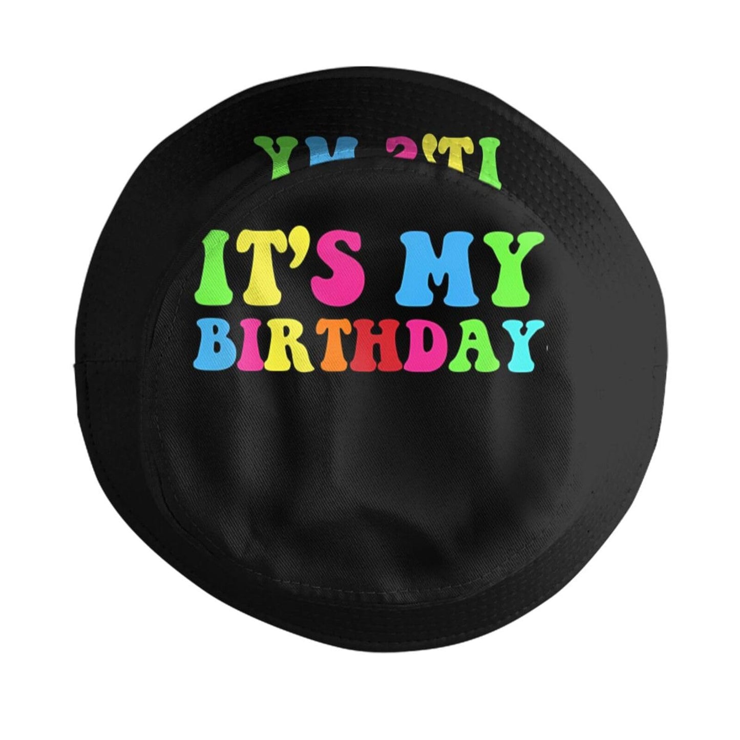 It's My Birthday Bucket Hat for Women Men, Funny Packable Birthday Sun Hat Outdoor Fisherman Hat Caps