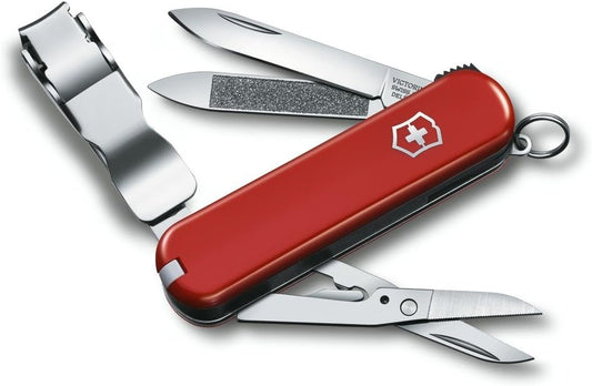 Victorinox Swiss Army Nail Clip 580 Swiss Army Knife, Red
