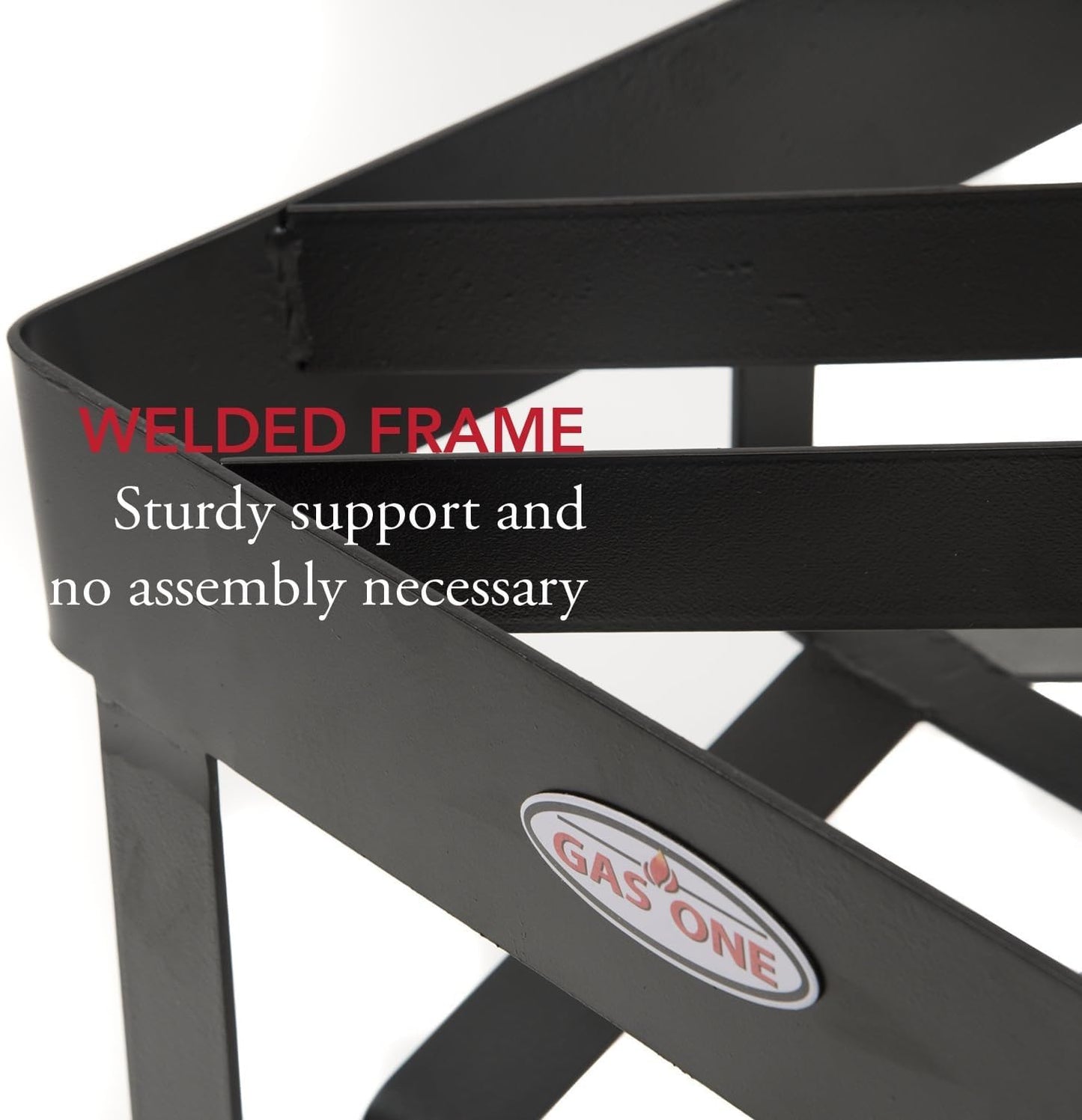 GasOne High-Pressure Single Burner Outdoor Stove Propane Gas Cooker with Adjustable 0-20PSI Regulator and Hose Perfect for Beer Brewing, outdoor cooking, Maple Syrup Prep