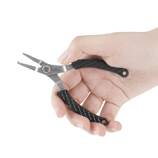 2013 BOTR Stainless Steel Snap Split Ring Fishing Plier, Lightweight and Durable Micro Lure Fishing Tool