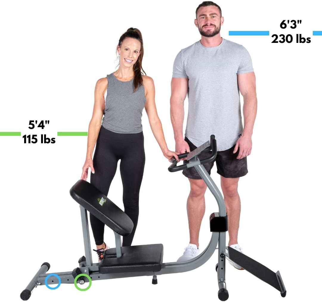 Adjustable Nitrofit Limber Pro Stretch Machine for Lower Back Pain Relief & Flexibility