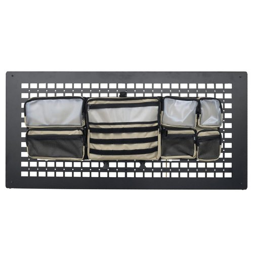 Broaddict Molle Panel Organizer For Multi-Size Molle, 4-In-1, Modular Molle Backpack, Molle Panel Accessories Sling Bag Shoulder Sling Pack Molle
