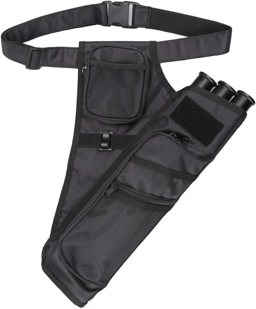 XTACER 3 Tube Hip Quiver Hunting Training Camo Archery Arrow Quiver Holder Bow Belt Waist Hanged Target Quiver