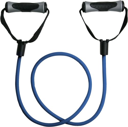 Grizzly Fitness Resistance Bands w/ Comfort Handles | Portable & Durable Tubing for Strength Training, Home Workouts & Travel | Multiple Tension Levels | Resistance Bands for Working Out