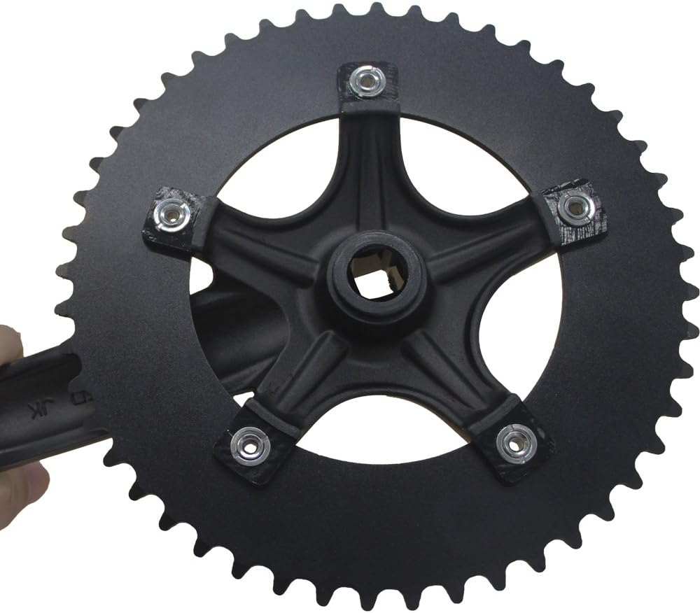 48T Single Speed Road Bike Track Fixie Crankset 170mm 130BCD 5 Armcrank