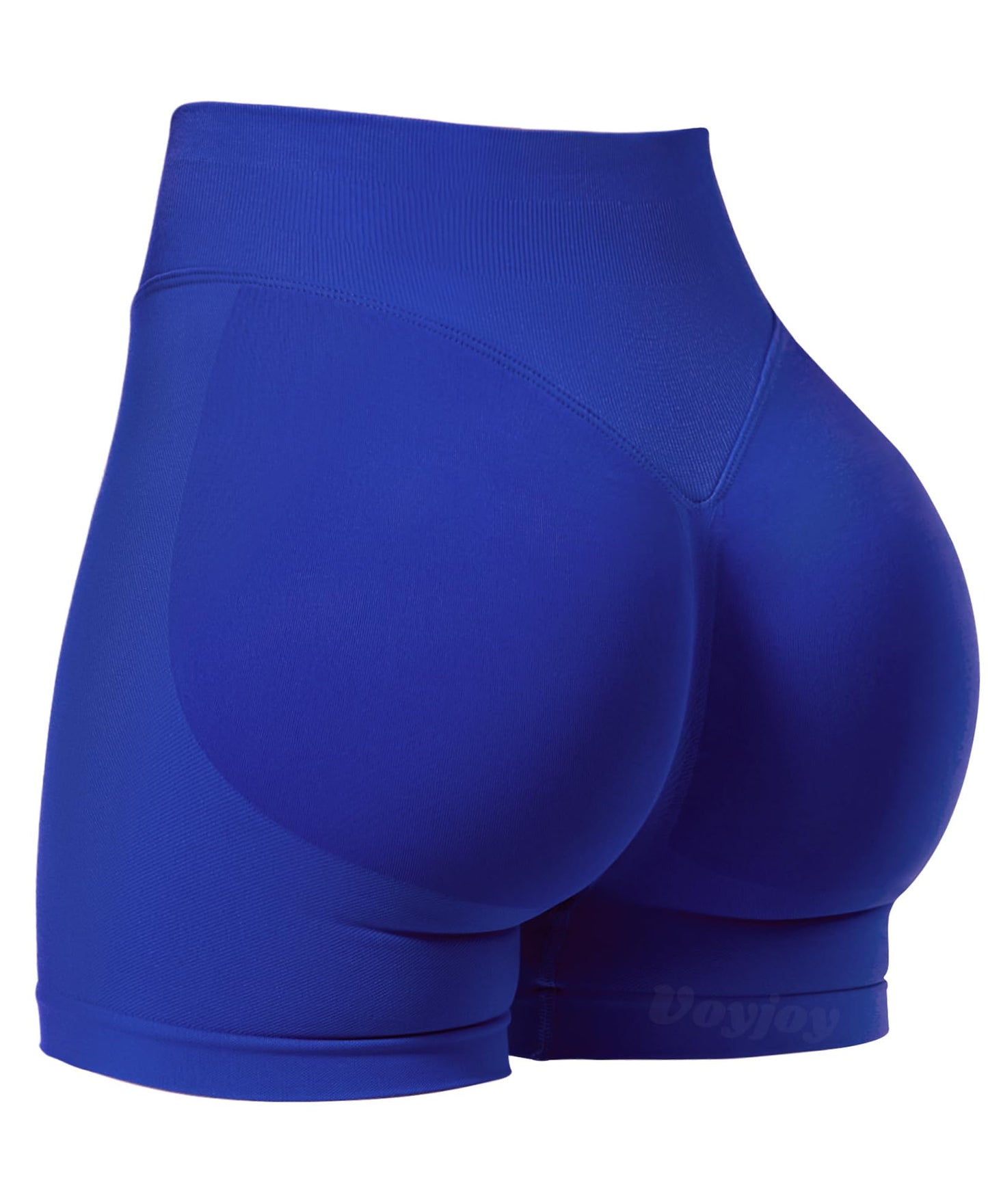 VOYJOY Women Workout Impact Shorts 2.5"/ 3.6"/ 4.5"/ 6" Scrunch Butt Lifting Gym Seamless Booty Biker Shorts