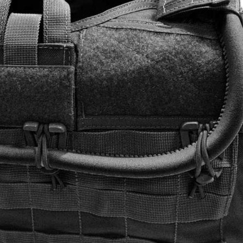 CAT Outdoors Web Dominator MOLLE Webbing Straps (4 Pack) - MOLLE Bungee Straps - Backpack Strap Keeper - Elastic Webbing Keepers - MOLLE Gear Straps (Black)
