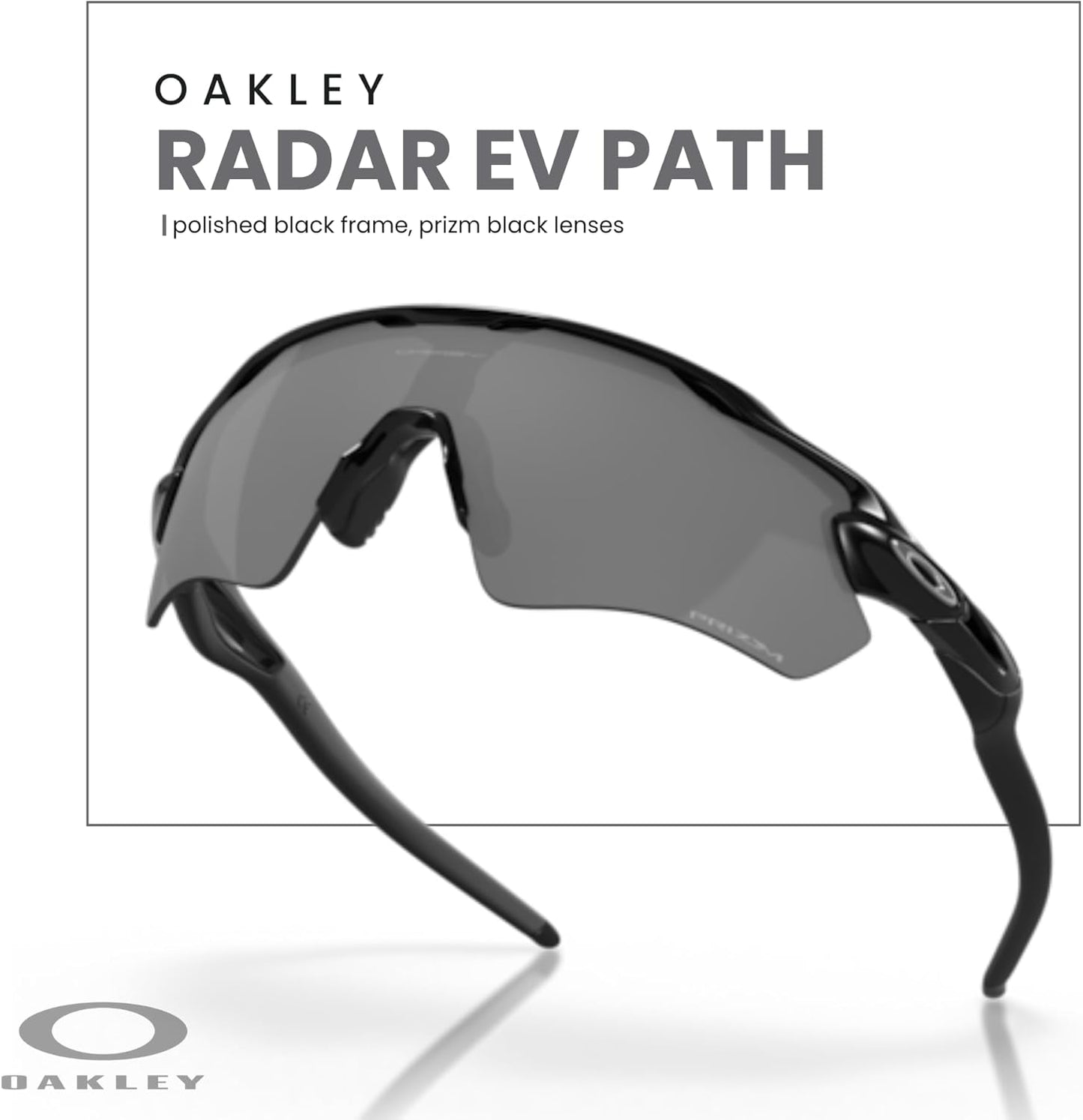 OAKLEY Radar EV Path OO9208 Sunglasses For Men+ Bundle Accessory Leash Kit, Microfiber Pouch