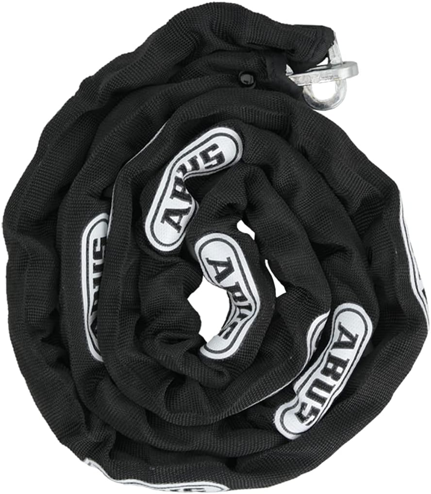 ABUS Hardened Steel 8KS 6 Foot x 5/16" Thick Square Security Chain for Bikes, Containers, Trailers, ATV's, Motorcycles and Personal/Industrial Property