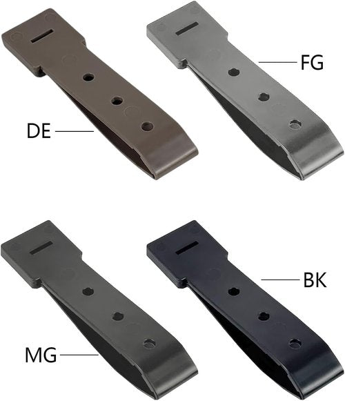 HANSTRONG GEAR H World Shopping Durable Tactical Molle System 3 Inch Long Malice Clips Strap 3 Pack (3 inch MG)