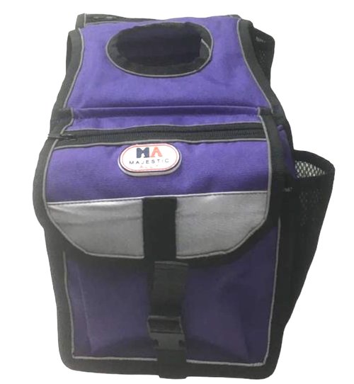 Majestic Ally Horn Bag, Nylon Insulated Padded Reflective Pockets,Two Water Bottle, Camera/Cell Phone Pocket, Horn Bag (Purple)