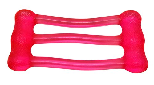 CanDo Jelly Expander Triple Exerciser - Red Light Resistance Training Tool