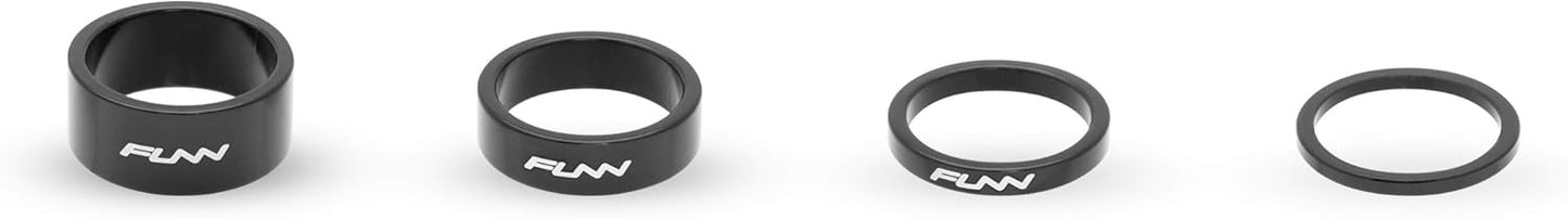 Funn Descend Headset Spacer Kit (3mm/ 5mm/ 10mm/ 15mm)