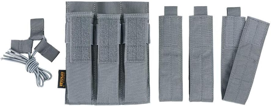 EXCELLENT ELITE SPANKER Open Top Single/Double/Triple Kriss Mag Pouch Tactical Molle MP7 Magazine Pouch