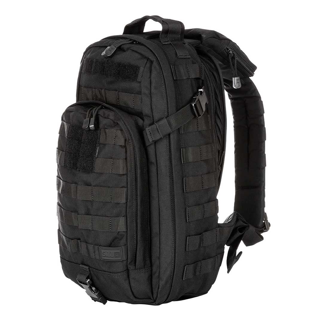 5.11 Tactical Sling Bag Pack MOAB 10, Shoulder Crossbody Military Bag, 18L, Black, Style 56964ABR