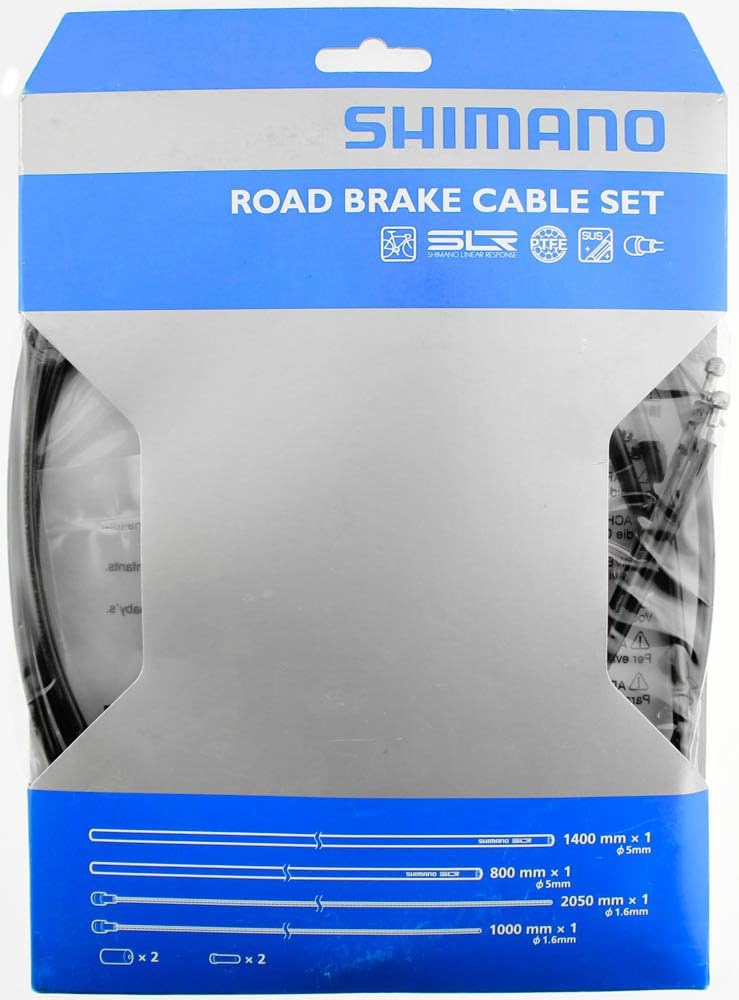 Shimano PTFE Road Brake Cable and Housing Set