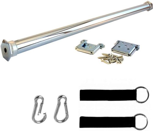 DreamGYM Doorway Swing Support Bar - Pull-Up Bar - Indoor Swing or Yoga Swing