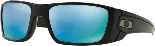 Oakley Fuel Cell Sunglasses Matte Black with Prizm Deep H2O Polarized Lens