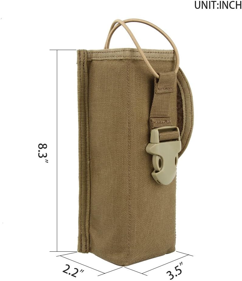 EXCELLENT ELITE SPANKER Tactical Universal Radio Holster Pouch Holder Case Bag Molle Adjustable Military Walkie Talkie Holder