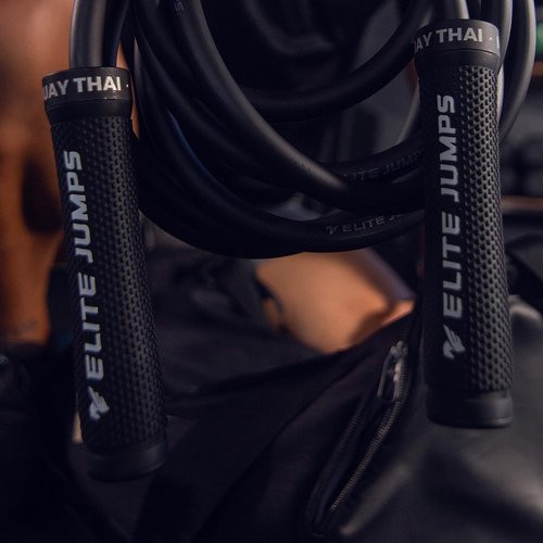 Muay Thai 3.0 Weighted Jump Rope for Men & Women - Professionally Designed for High-Intensity Training | Muay Thai Jump Rope, MMA & Fitness - Full Body Workout Weighted Rope