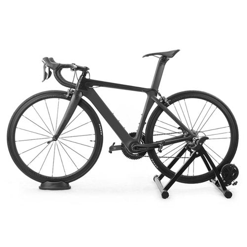 Meuey Lyot Black Plastic Bike Trainer Front Wheel Block Bike Trainer Stand for Indoor Bike Trainer Stand Exercise Bike Stand 1PCS
