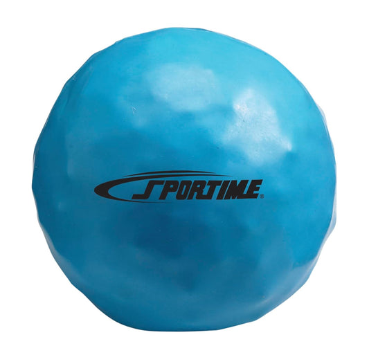 Sportime Yuck-E-Medicine Ball, 6-1/2 Inches, 3-3/10 Pounds, Blue