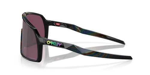 Oakley Men's OO9462 Sutro S Rectangular Sunglasses, Dark Galaxy/Prizm Road Black, 28 mm