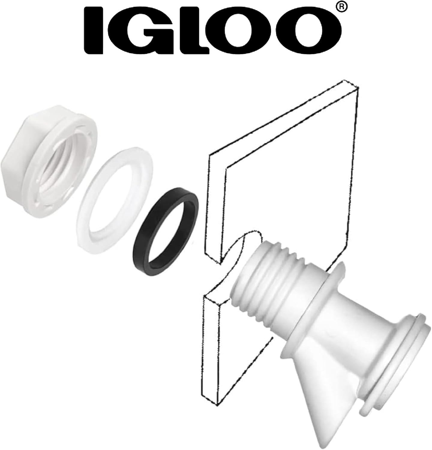 Igloo Push-Button Spigot