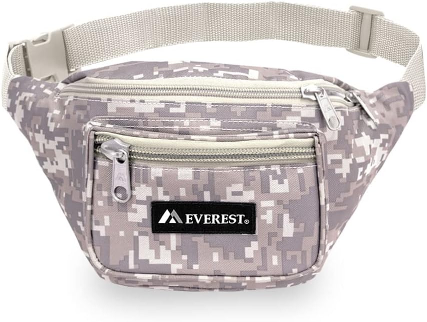 Everest Digital Camo Waist Pack, Digital Camouflage, One Size
