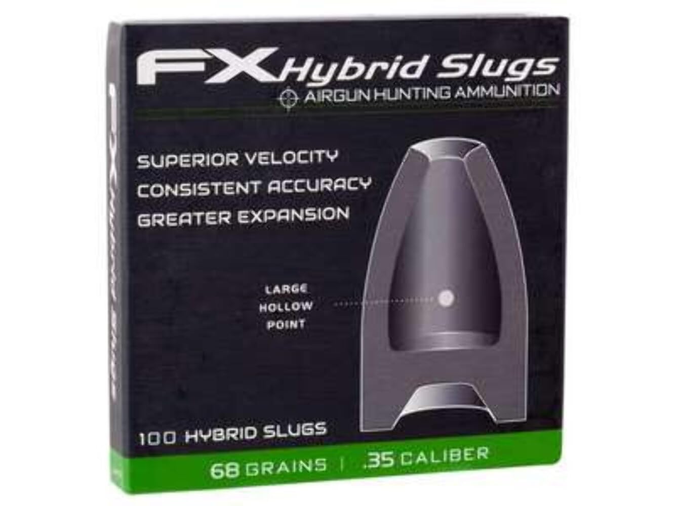 Fx Airguns FX Hybrid Slug Airgun Hunting Ammunition .25 26