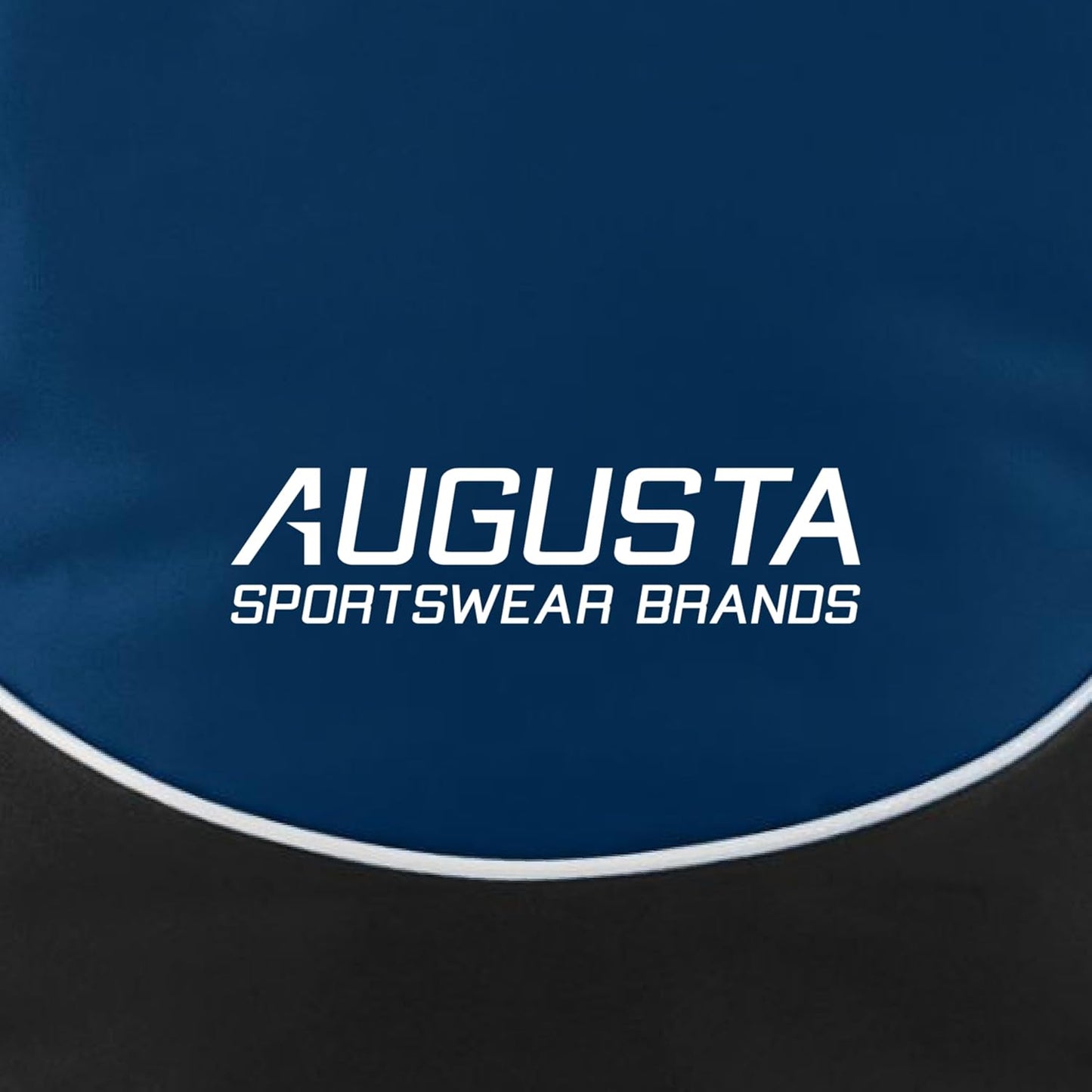 Tri-Color Large Backpack for Sports & Travel - Purple/Black/White by Augusta Sportswear