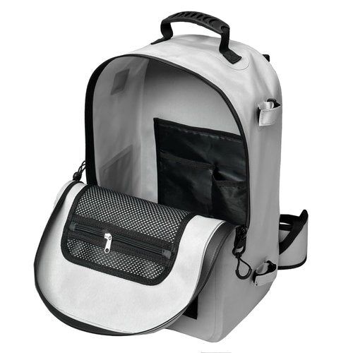 Buffalo Gear Waterproof Fishing Backpack With Rod Holder, 26L Fly Tackle Storage for Fishing