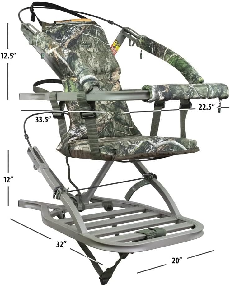 Mini Viper SD Climbing Treestand by Summit Treestands - Mossy Oak Camo