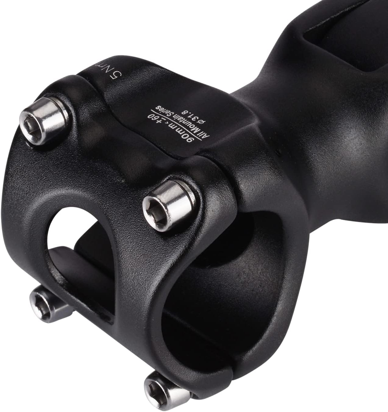 FOMTOR 31.8mm 25.4mm Adjustable Stem 90mm 110mm 0~60 Degree UNO MTB Adjustable Handlebar Stem for Most Mountain Bike Road Bike MTB