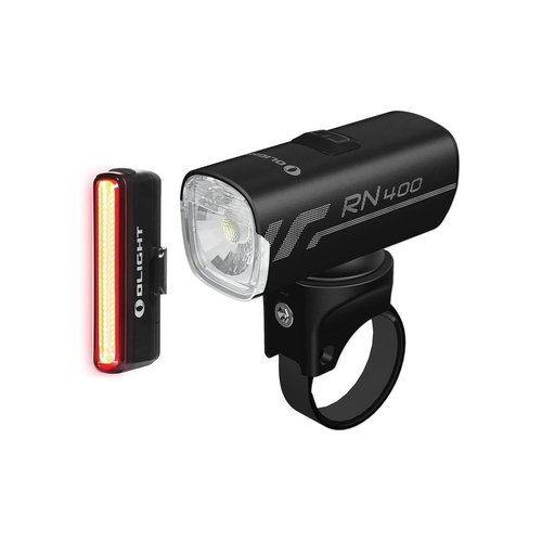 OLIGHT Seemee 30 C Bike 30 Lumens Taillight 230 Degree Visibility Bundle with RN 400 LED Bicycle Lights