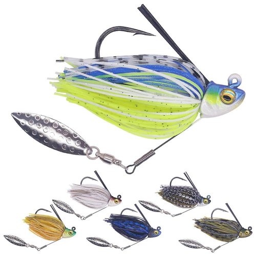 Swim-Jigs-for-Bass-Fishing-Lures Swimbait Underspin Swimming Bass Jigs 1/2 3/8 1/4 oz
