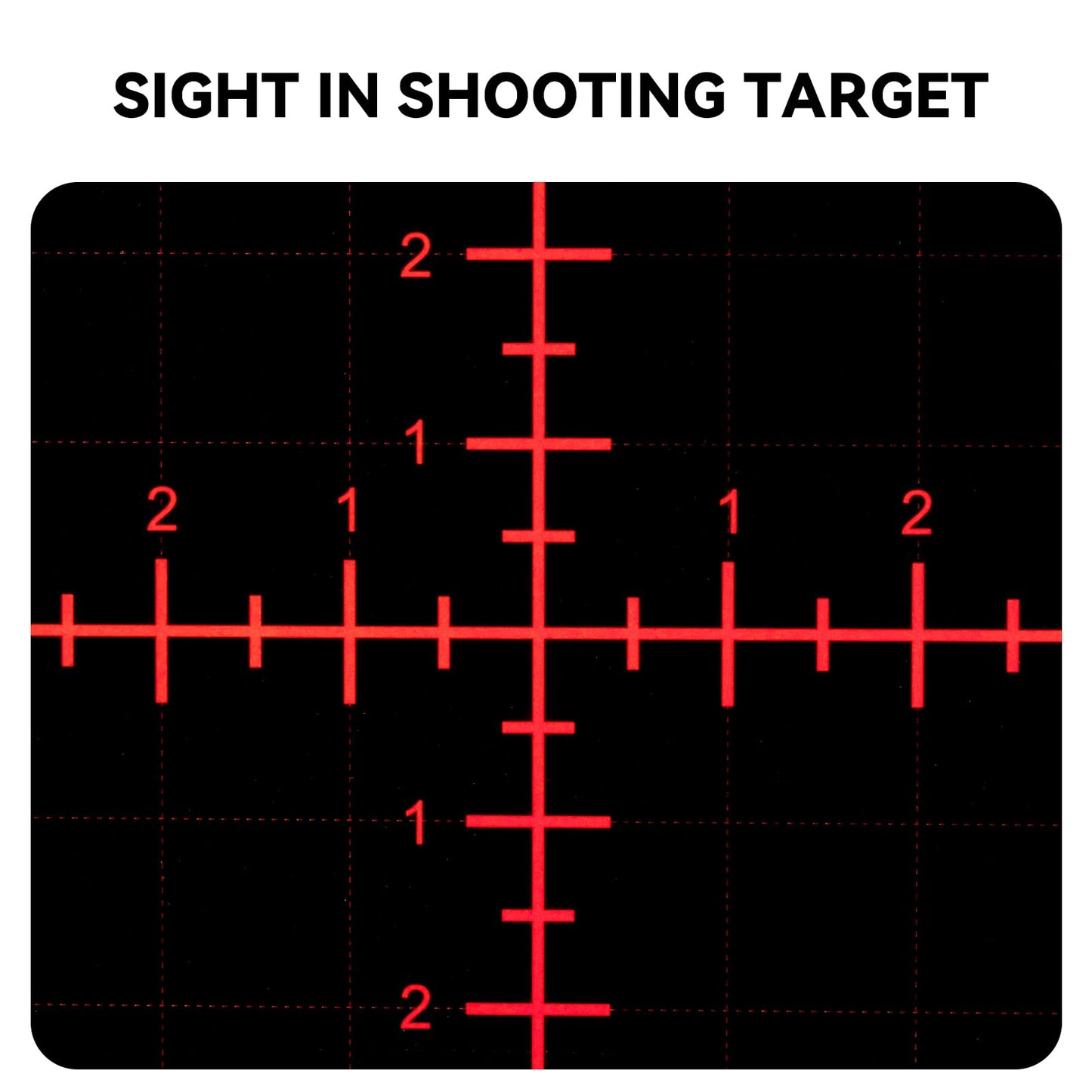 GearOZ Sight in Splatter Target 12'' Self Adhesive Recticle Shooting Targets for Shooting Range & Zeoring Scope, Instant Yellow Impact for BB Gun, Pellet Gun, Airsoft, Rifle Shooting Practice, 10PCS