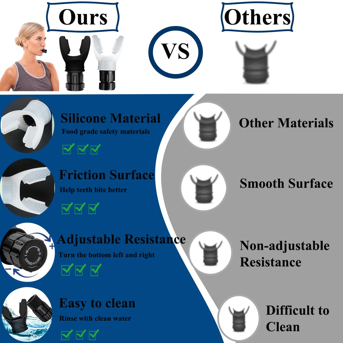 2PCS Portable Muscle Trainer,Exercise Device with Variable Settings,Improve Strength and Endurancee,Lightweight, Portable, and Easy to Clean