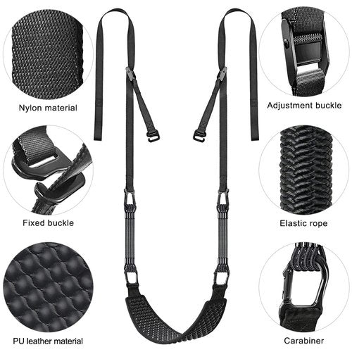 Dolibest Pull-Up Assistance Bands,Heavy Duty Multi-Function Resistance Bands for Chin-up, Dipping Belt for Weight Lifting, Stretch Resistance Bands, Suitable for Men and Women (600LB)