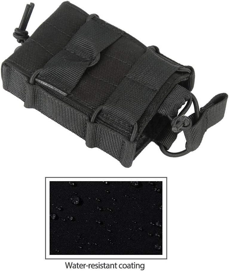 EXCELLENT ELITE SPANKER Tactical Molle Single/Double Open-Top Mag Pouch for M4 M14 M16 AR15 G36 Magazine