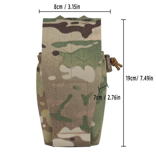 Multi Purpose MOLLE Pouch/Military Radio Bag/Walkie Talkie Pouch,Tactical Chest Hang Magazine Pouches