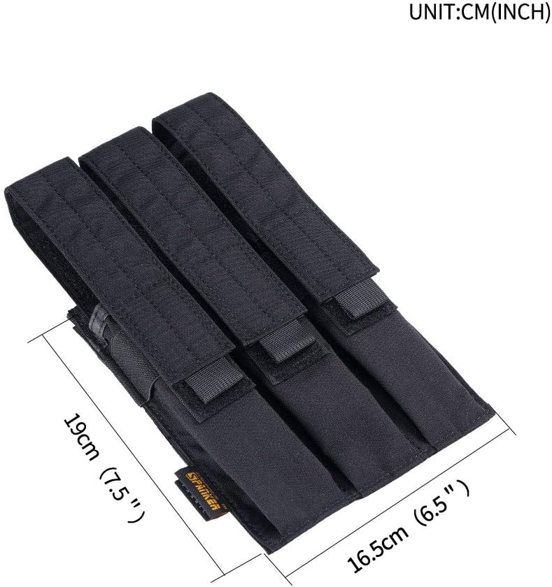 EXCELLENT ELITE SPANKER Open Top Single/Double/Triple Kriss Mag Pouch Tactical Molle MP7 Magazine Pouch