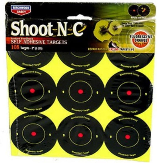 Birchwood Casey Shoot-N-C 90-2" Target 10/Pk