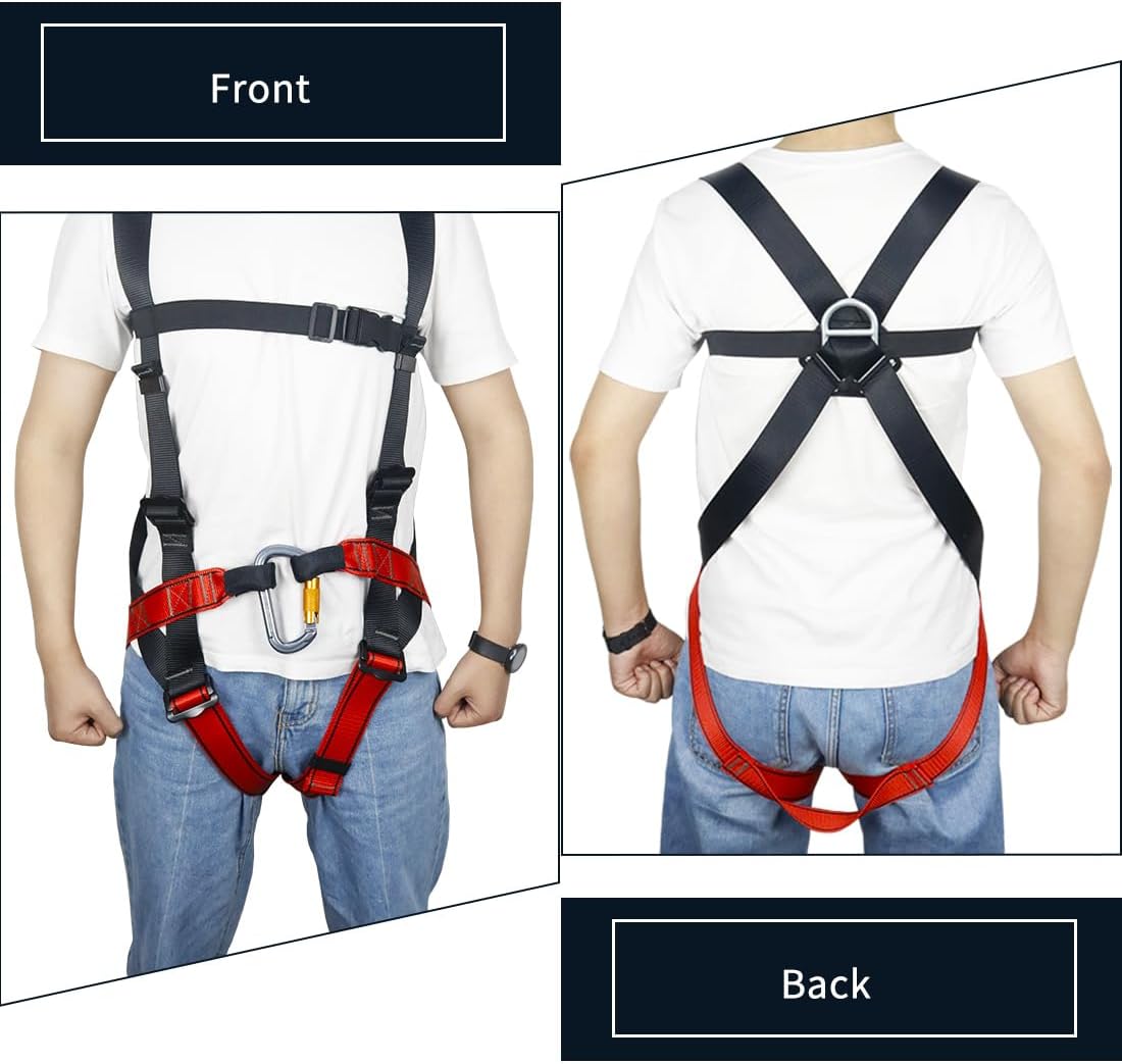 NewDoar Climbing Harness CE Certification Rock Climbing Rappelling Equipment Body Guard Protect Rappelling Rescuing Equip