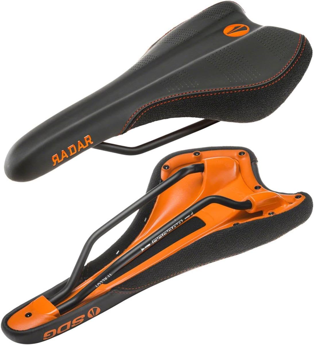 SDG COMPONENTS Radar Ti-Alloy, Saddle, 270 x 138mm